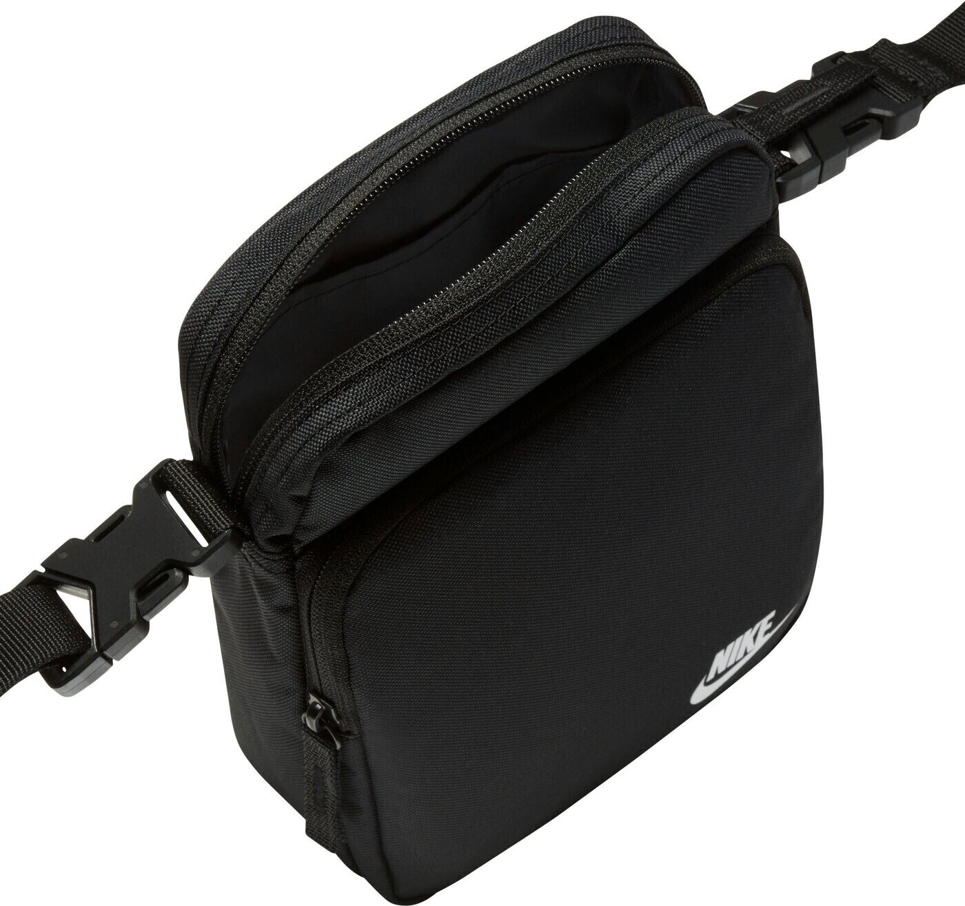 Nike Heritage Crossbody Bag Umhängetasche schwarz, weiß