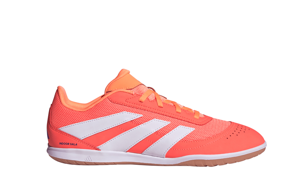 Adidas Herren Predator Club In Sala Fußballschuh Hallenschuh Fußball neonorange weiß 48 2/3