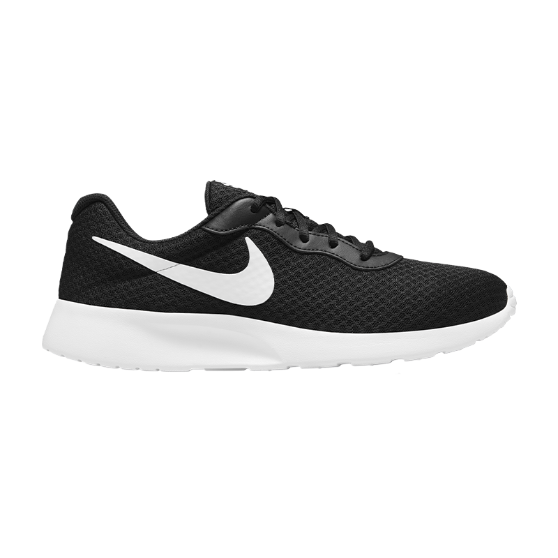 Nike Herren Tanjun Sneaker Freizeit-Fitness Schuh schwarz-weiß 40,5