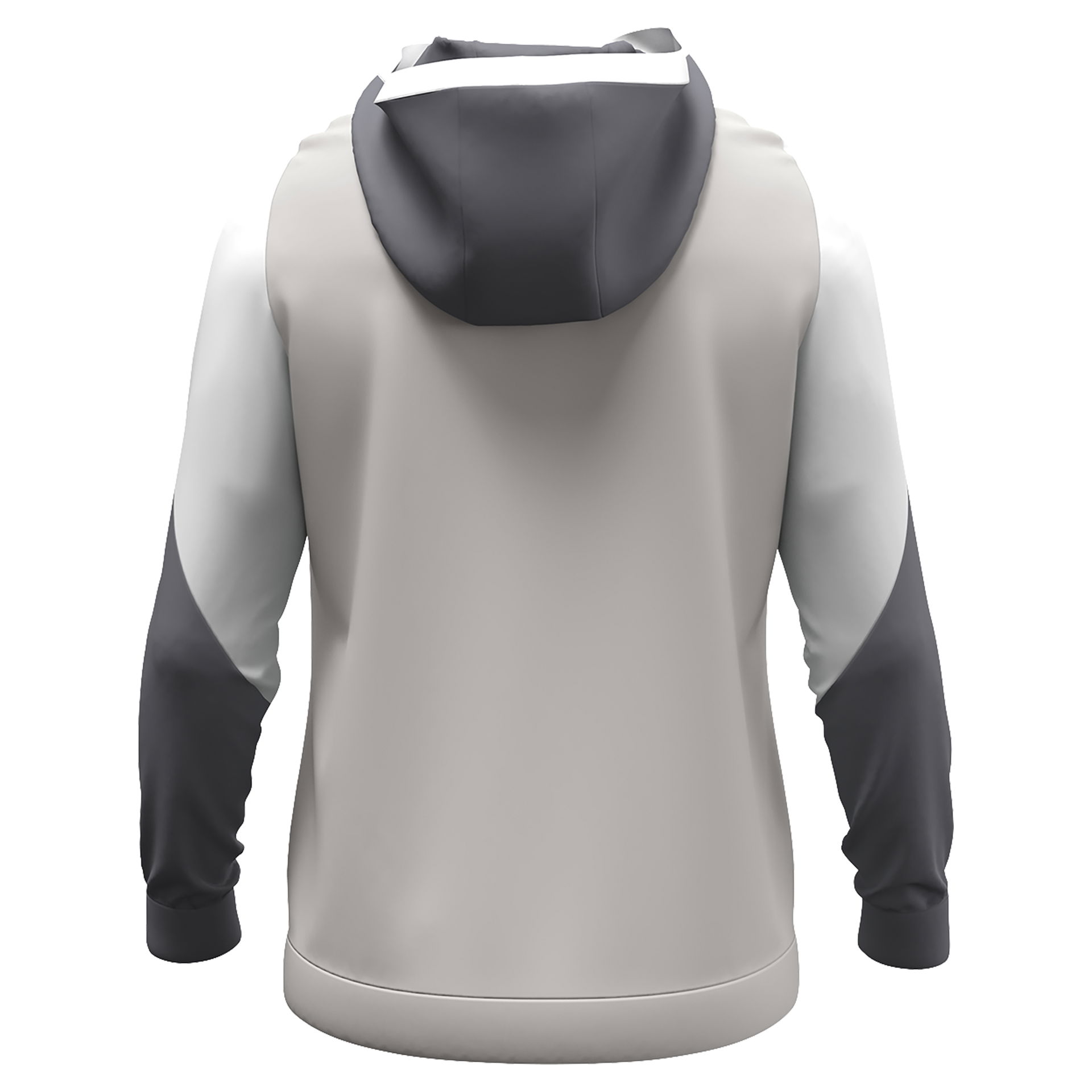 Jako Herren Dynamic Zip Hoodie Langarmtrainingsshirt hellgrau, weiß, grau
