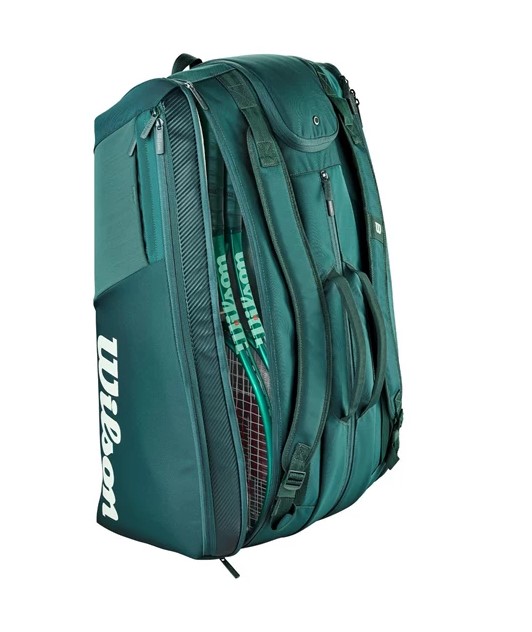 Wilson Blade V10 15PK Tennistasche grün