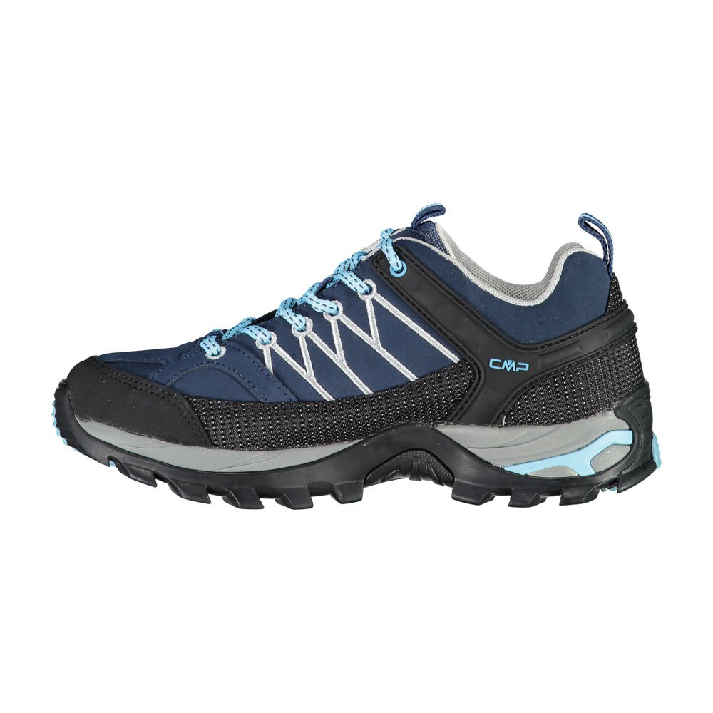 CMP Damen Rigel Low Trekkingschuh Wanderschuh blau-schwarz
