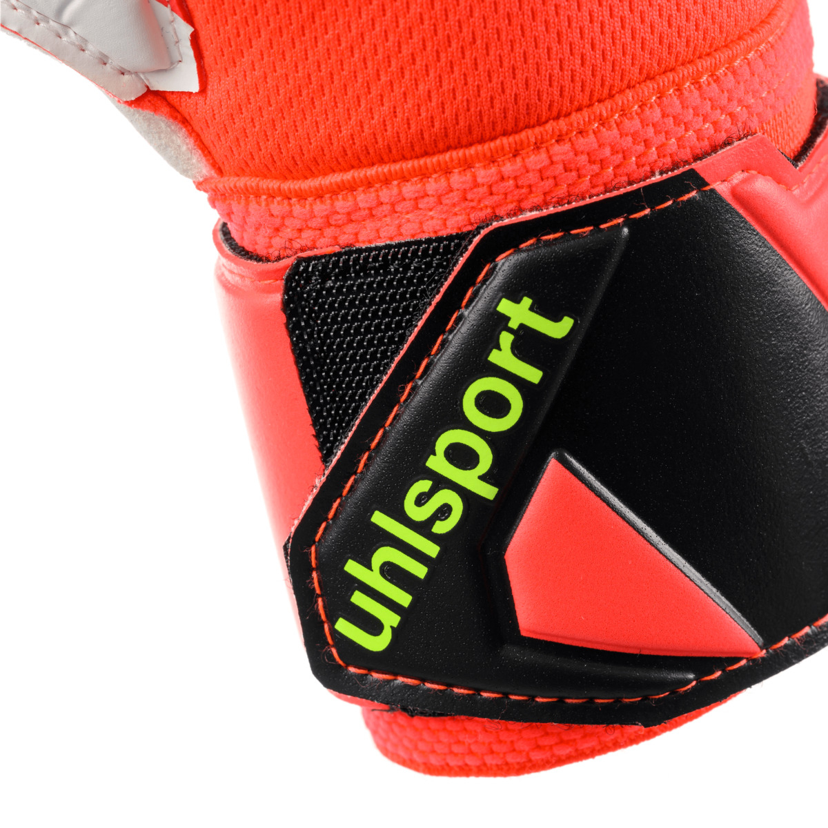 Uhlsport FM ZNE Supersoft Torwarthandschuhe flou rot-schwarz 9