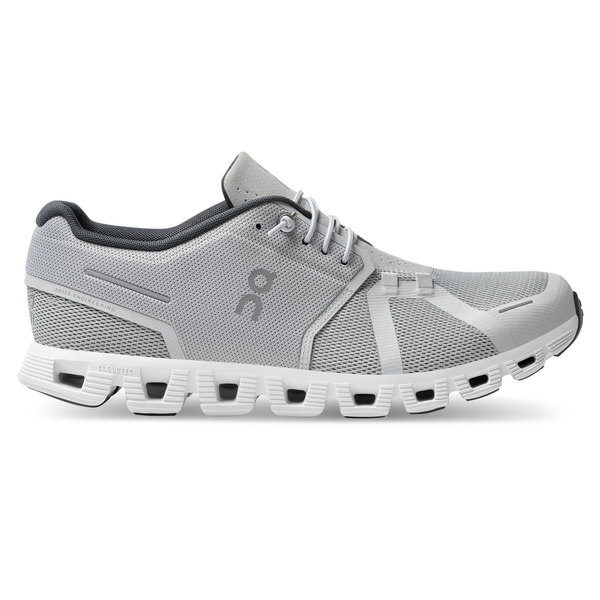 ON Herren Cloud 5 Laufschuh Freizeitschuh glacier-white 41