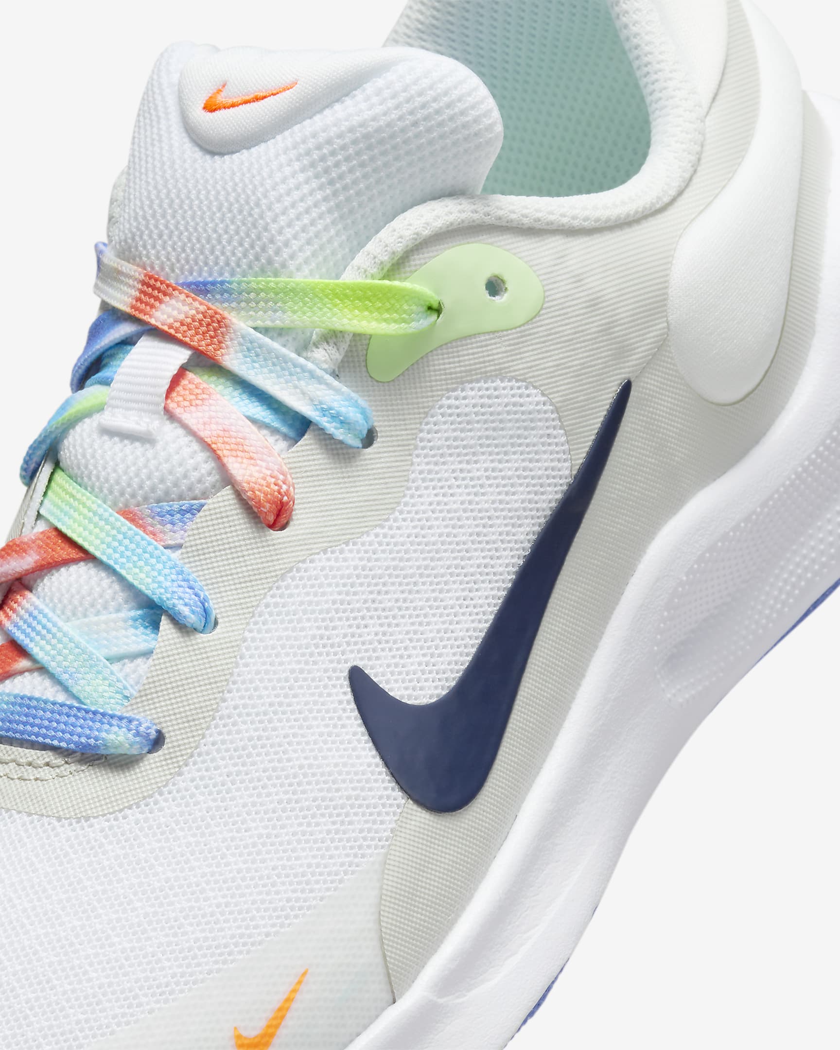 Nike Kinder Revolution 7 Laufschuh Sportschuh weiß-dunkelblau