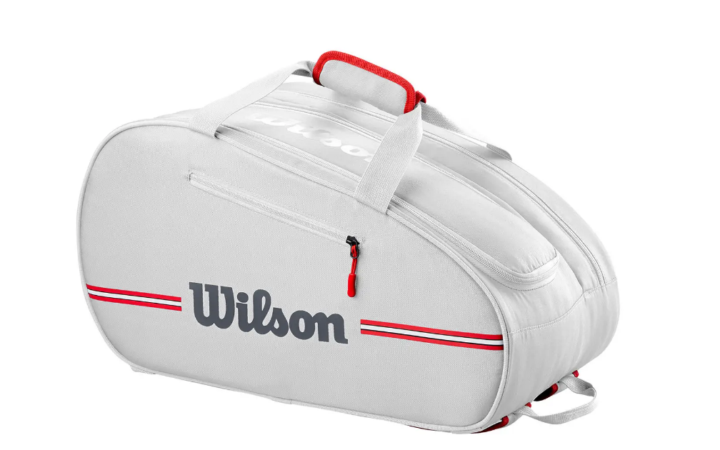 Wilson Padel Team Bag Padeltasche weiß