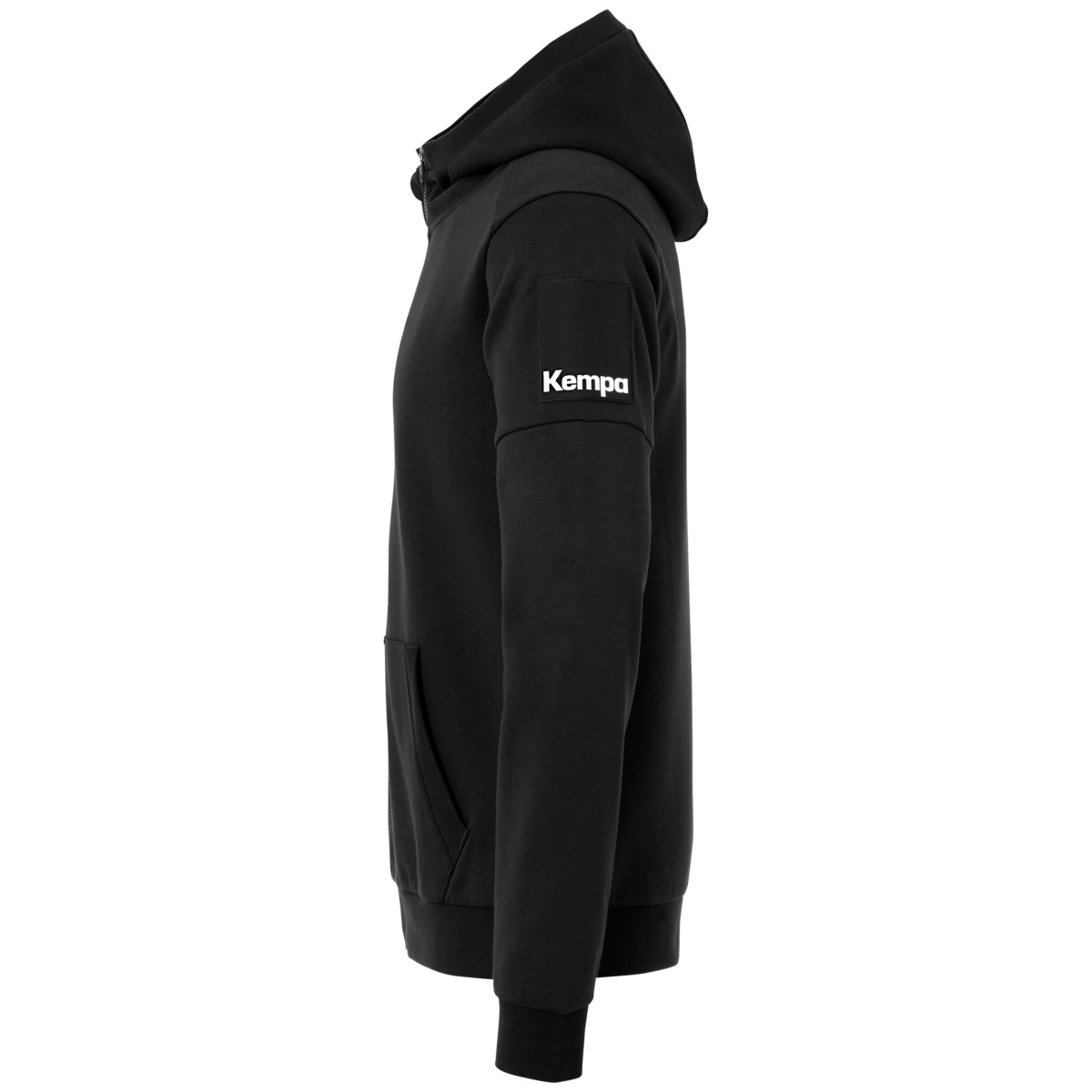 Kempa Herren Status Kapuzenjacke schwarz XXXL