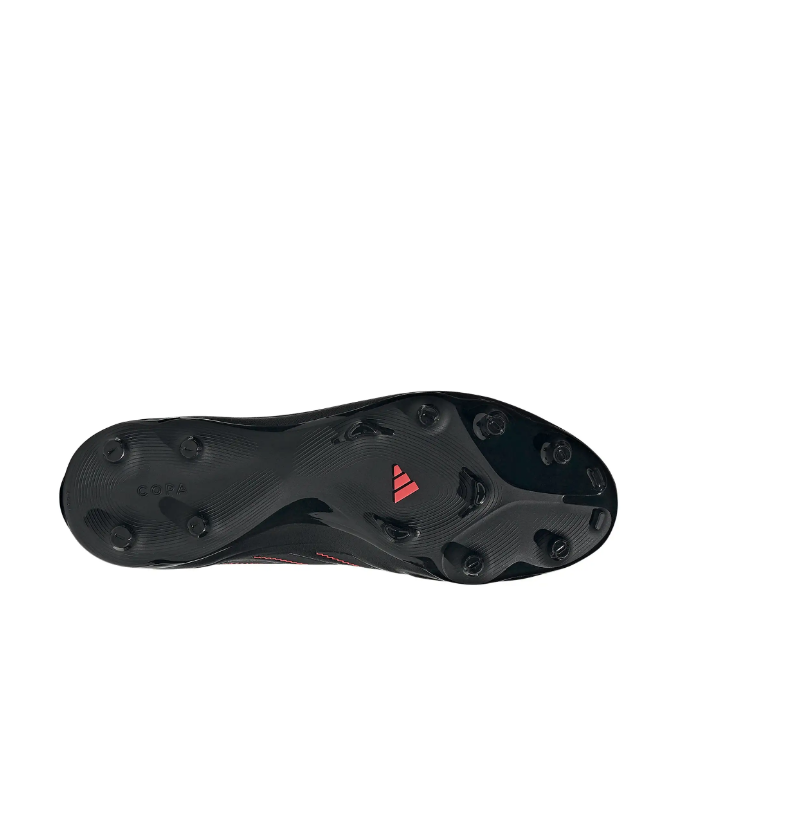 Adidas Herren Copa Pure III League FG/MG Fußballschuh schwarz, rot 46