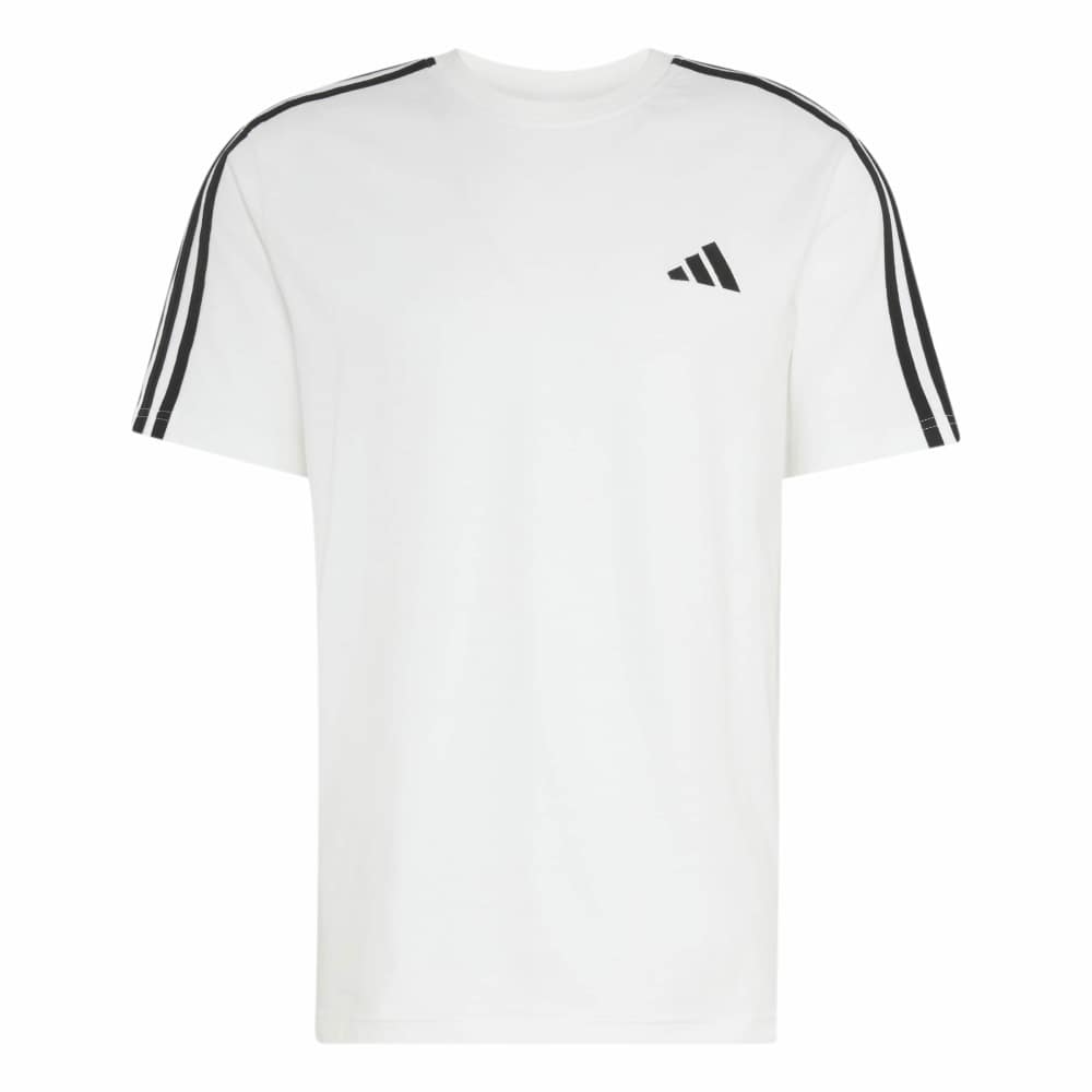 Adidas Herren 3S Baumwoll T-Shirt weiß-schwarz 2XL