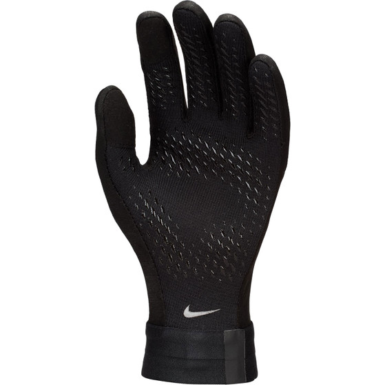 Nike Junior Academy Therma- Fit HO24 Handschuhe schwarz, neon gelb