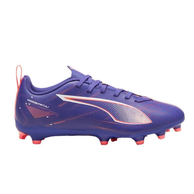 Puma Kinder Ultra 5 Play FG/AG Fußballschuh blau-pink