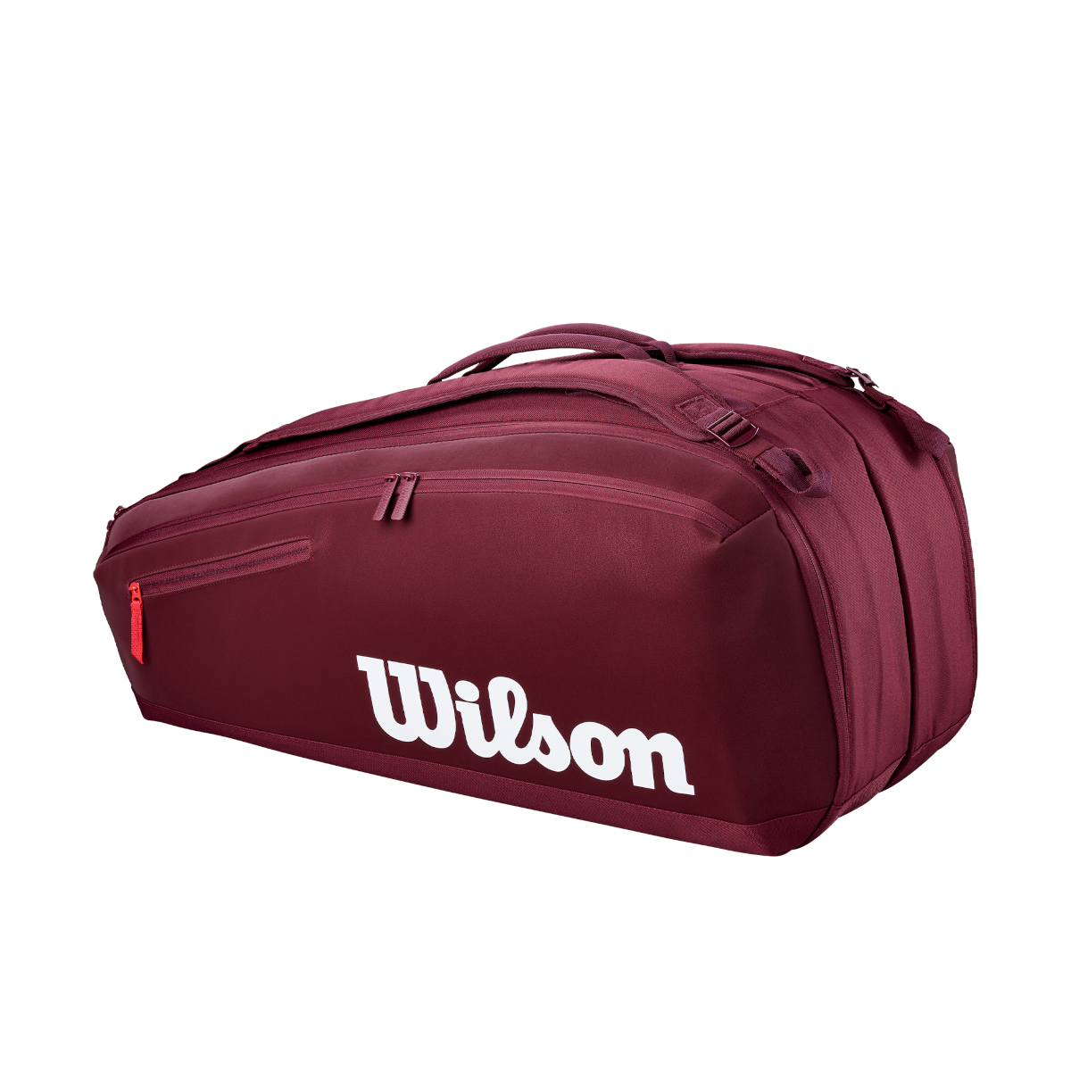Wilson Defyer Racket Bag 9PK V1 bordeauxrot