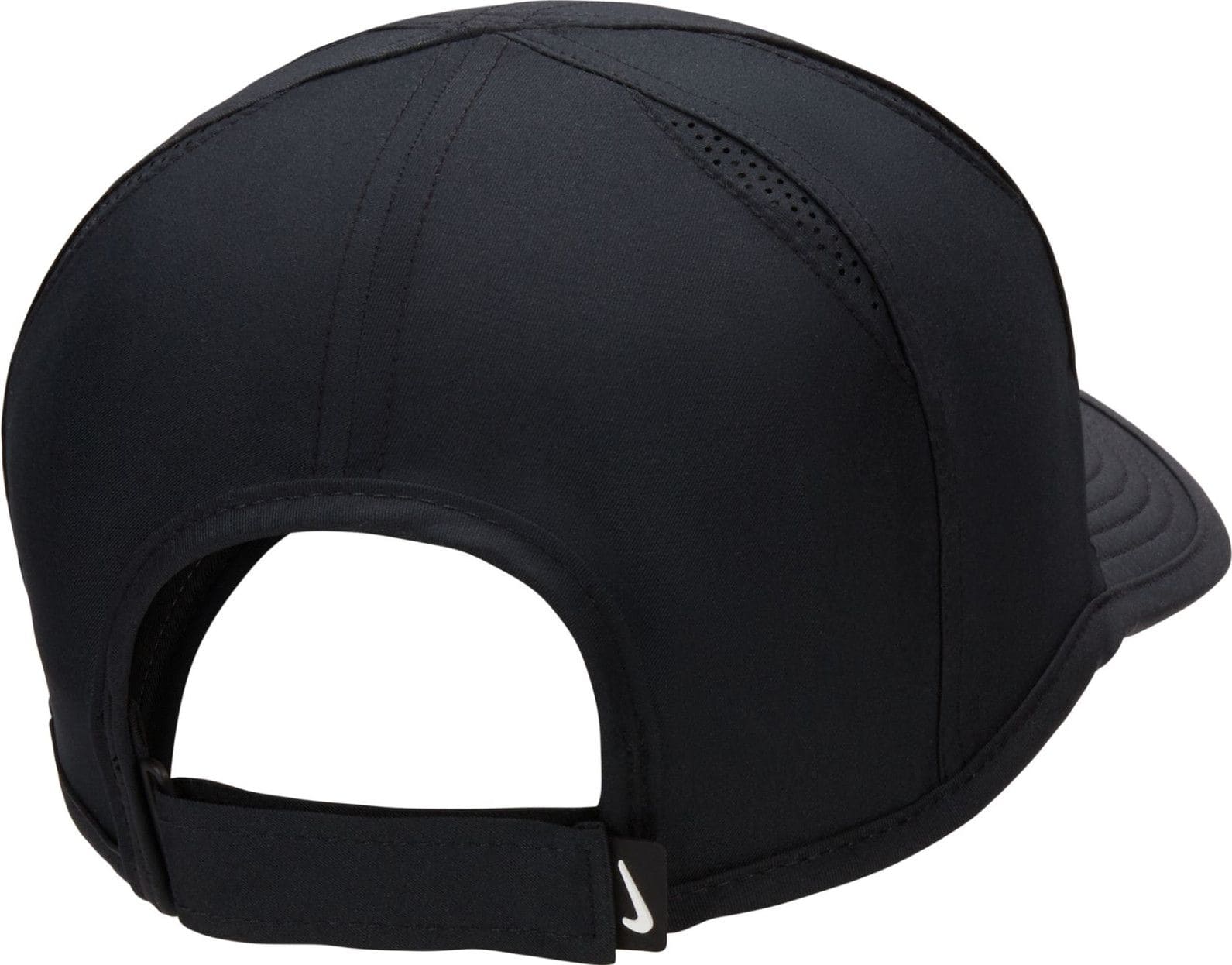 Nike Kinder Dri-Fit Club Unstructured Swoosh Cap Kappe schwarz-weiß