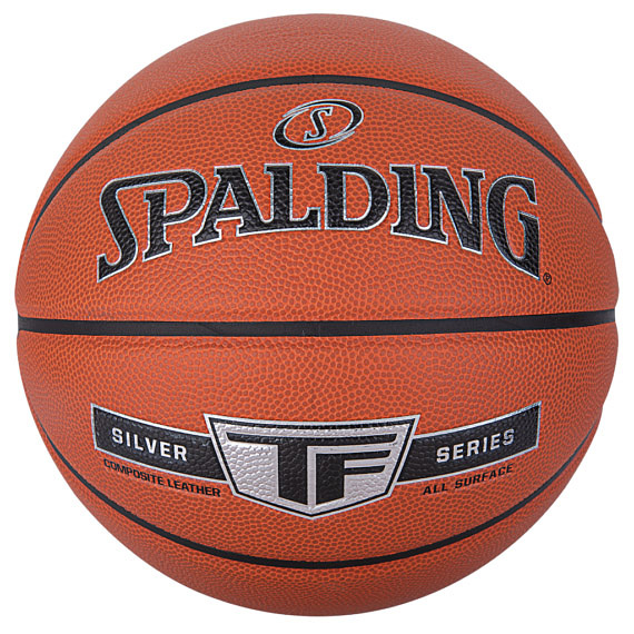 Spalding TF Silver Basketball Gr.7 orange-schwarz