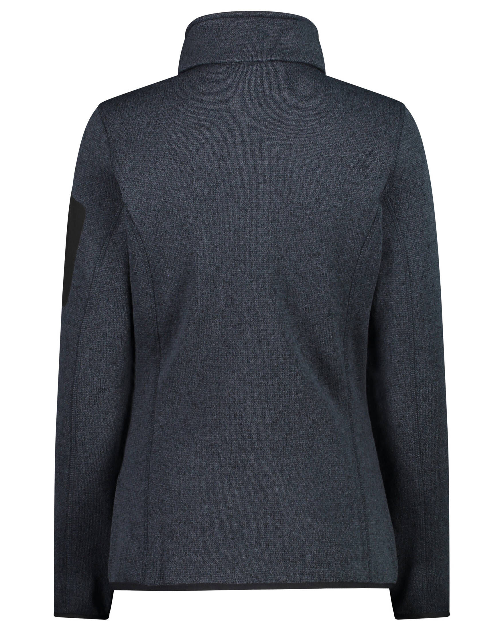CMP Damen Knitted Melange Fleecejacke Outdoorjacke dunkeklblau 46