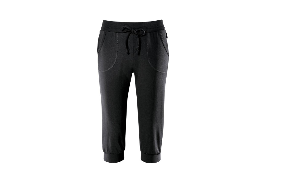 Schneider Damen Ventura 3/4 Hose Trainingshose Freizeithose schwarz