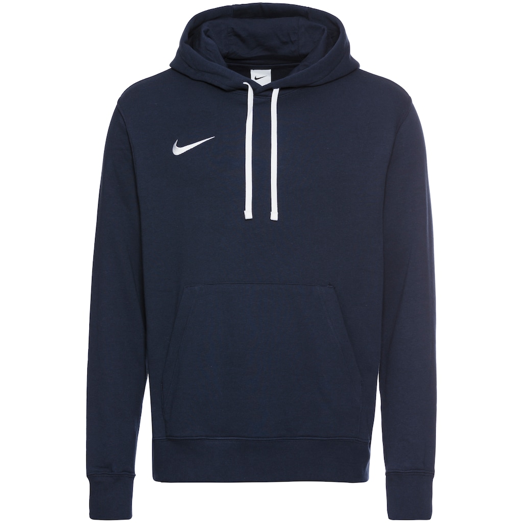 Nike Herren Park Fleece Pullover Hoodie blau- weiß