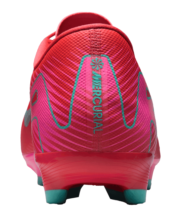 Nike Herren Zoom Vapor 16 Academy FG/MG Fußballschuh rot, pink, türkis