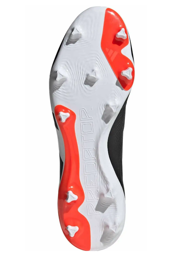 Adidas Herren Predator League FG Fußballschuh schwarz-weiß-rot