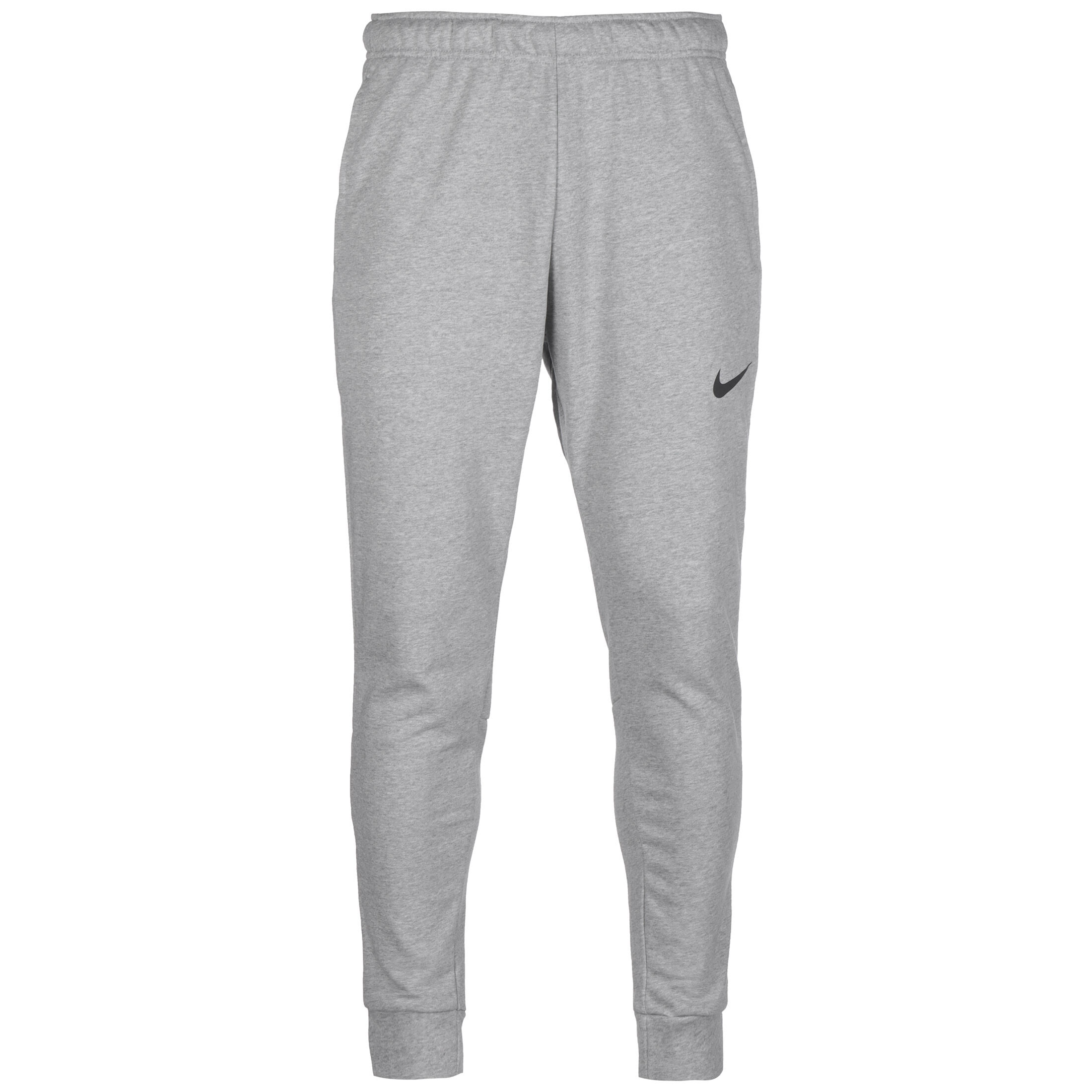 Nike Herren Dri-Fit Tapered Fleece Trainingshose Sporthose grau Nike Herren Dri-Fit Tapered Fleece Trainingshose Sporthose grau