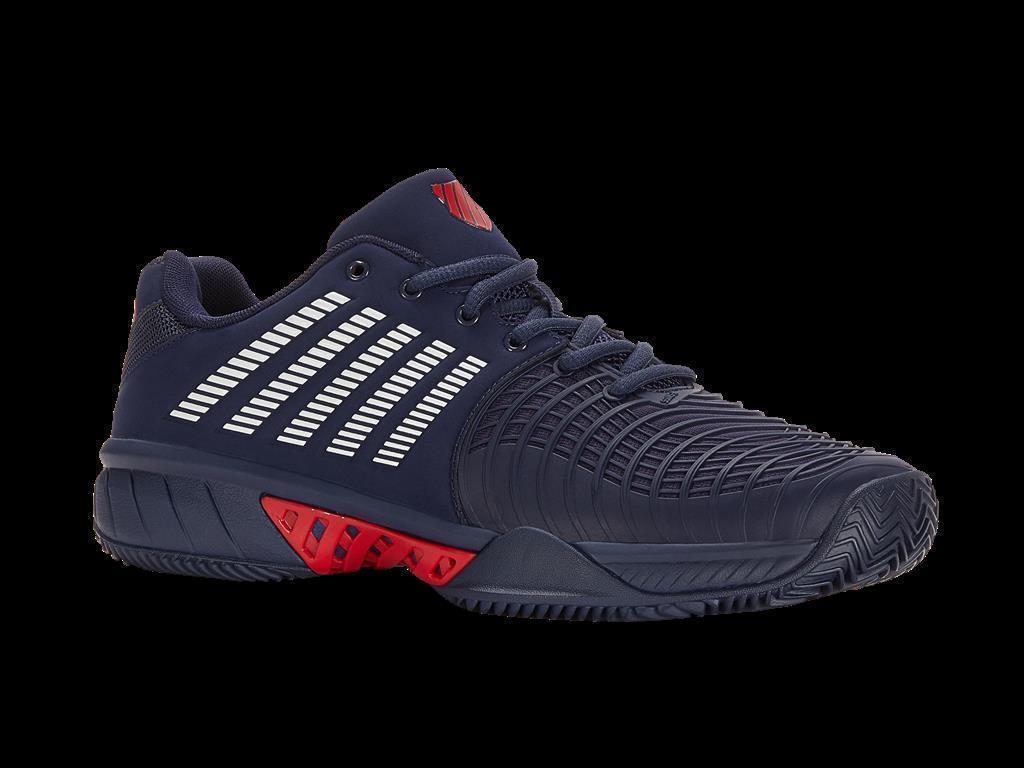 K-Swiss Herren Express Light 3 HB Sandplatz Tennisschuh blau-rot 47