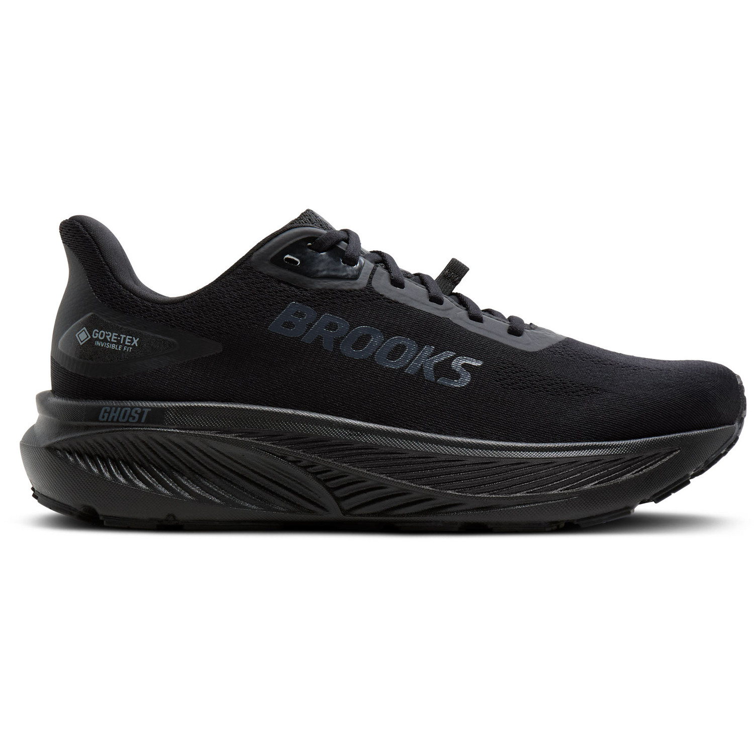 Brooks Herren Ghost 18 GTX Laufschuh schwarz 47,5