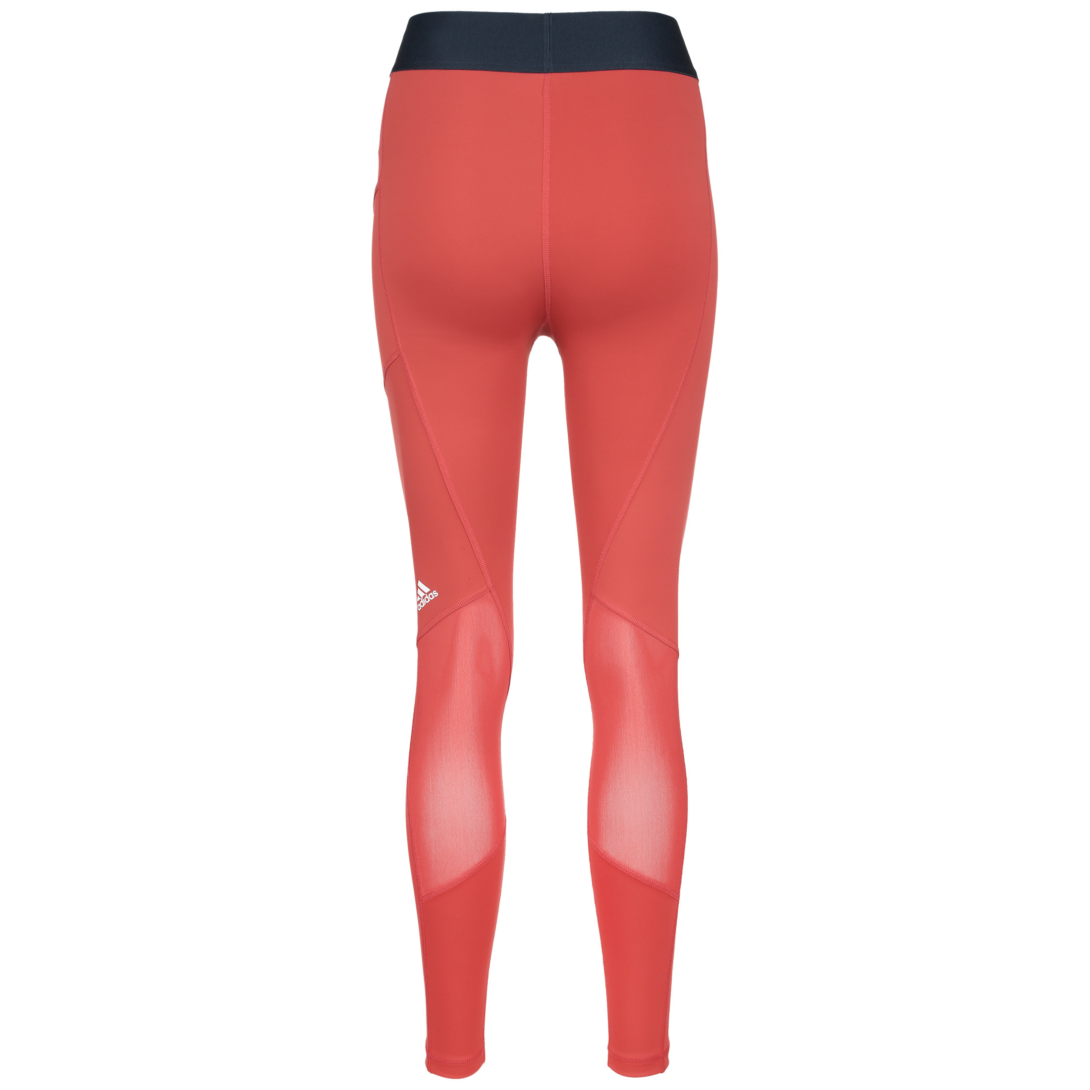 Adidas Damen Techfit Adilife Fitnesstight Leggings rot-blau L