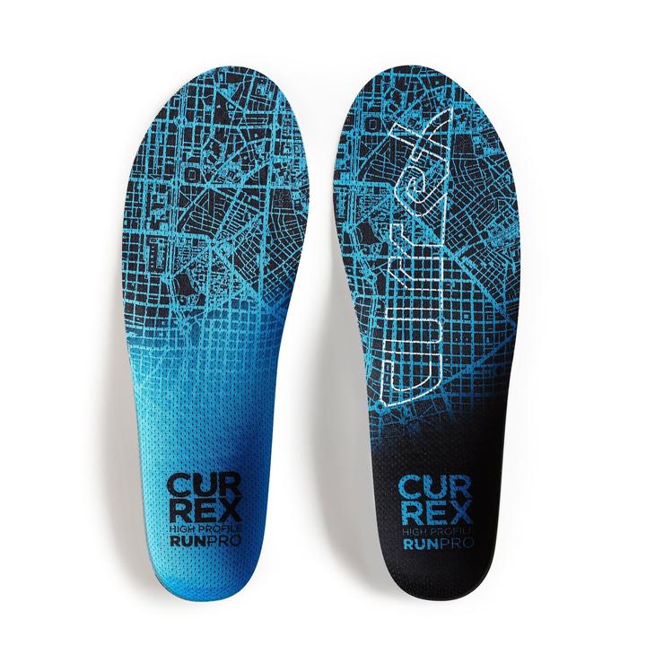 Currex Run Pro Lauf Einlegesohle high blau XXL 47-49