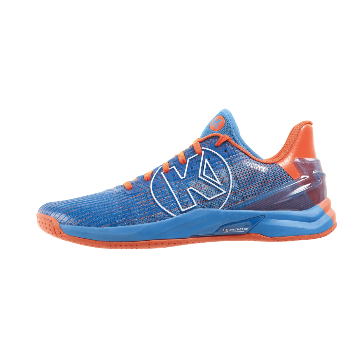 Kempa Herren Attack One 2.0 Handballschuh Indoorschuh blau-rot 44.5