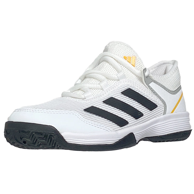Adidas Kinder Ubersonic 4 Tennisschuh Sandplatzschuh weiß-schwarz