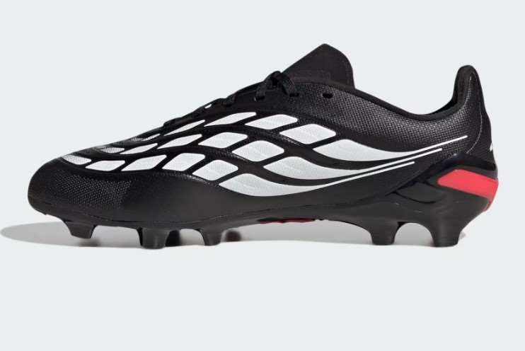 Adidas Kinder Predator League FG schwarz-weiß-rot 38