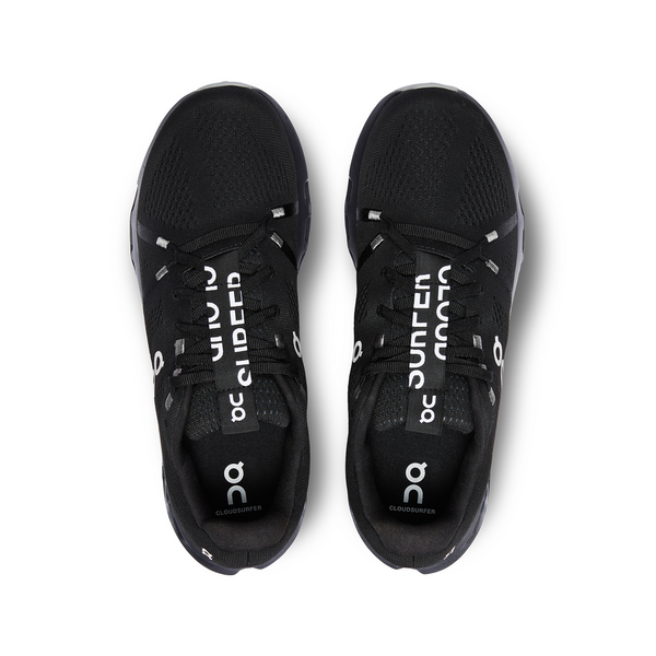 ON Damen Cloudsurfer 1 Laufschuh schwarz