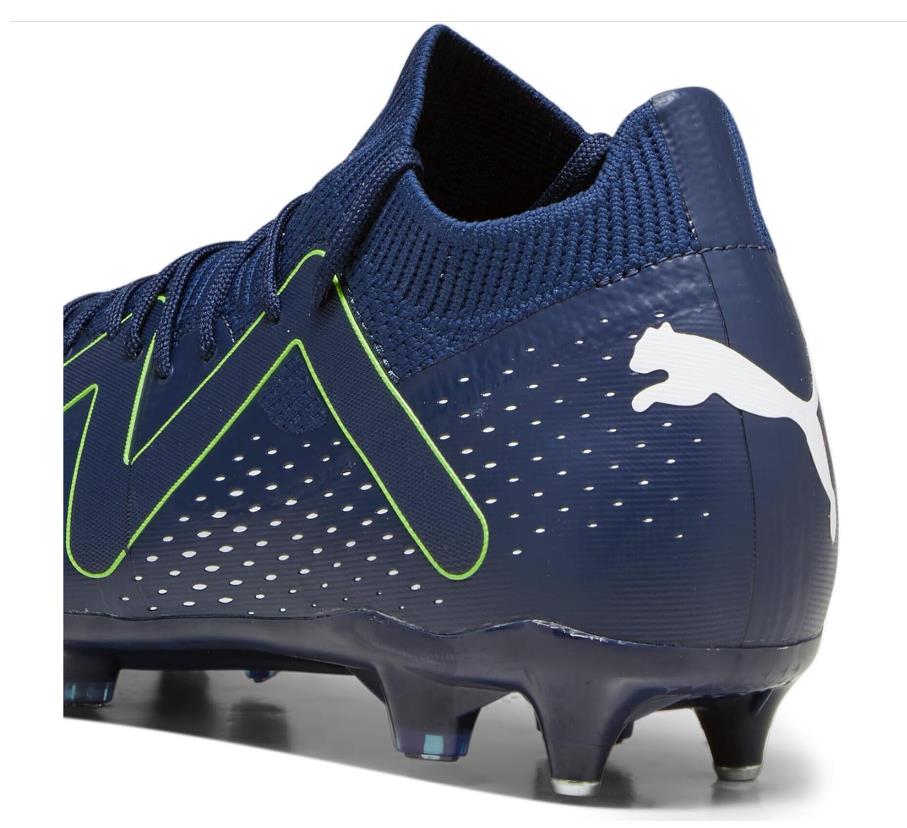 Puma Herren Future Match MxSG Fußballschuh dunkelblau-grün-weiß 47