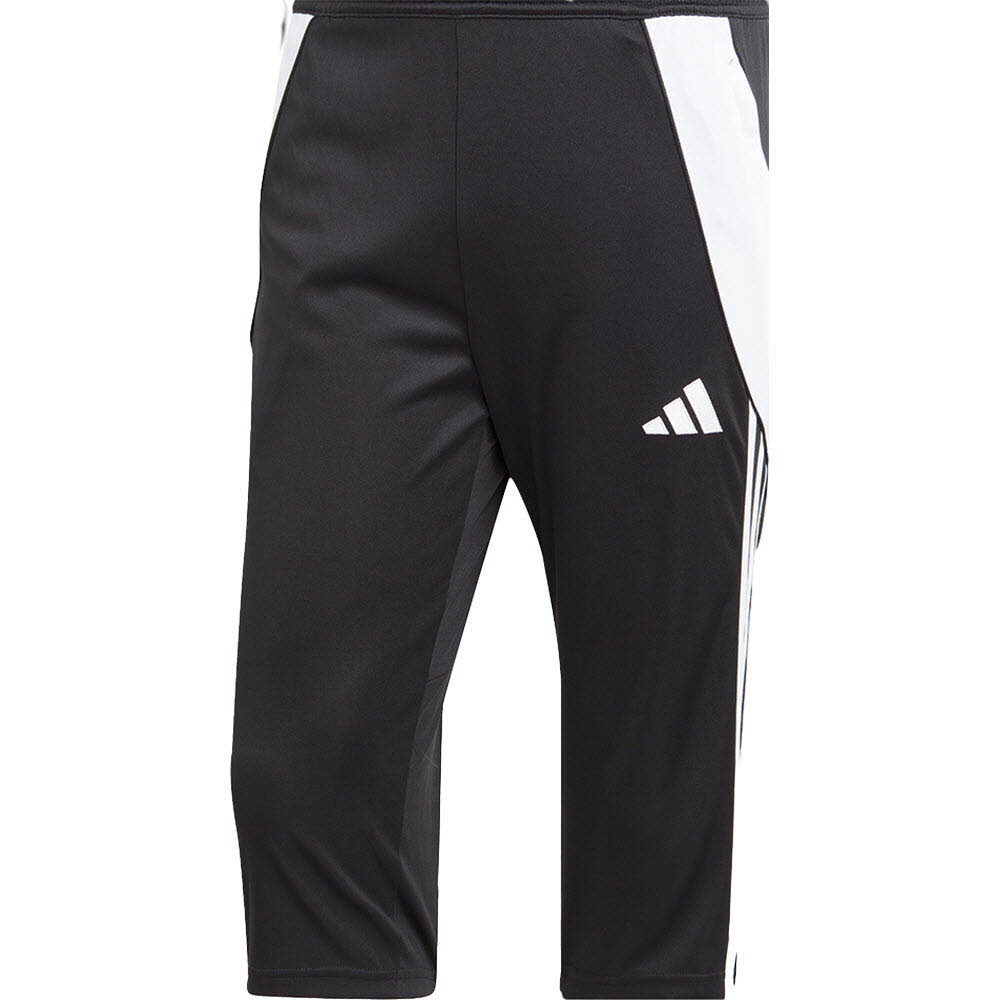 Adidas Herren Tiro 3/4 Trainingshose Sporthose schwarz-weiß XXL