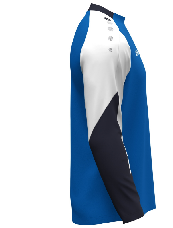 Jako Herren Dynamic Longsleeve Langarmshirt Trainingsshirt blau weiß Jako Herren Dynamic Longsleeve Langarmshirt Trainingsshirt blau weiß