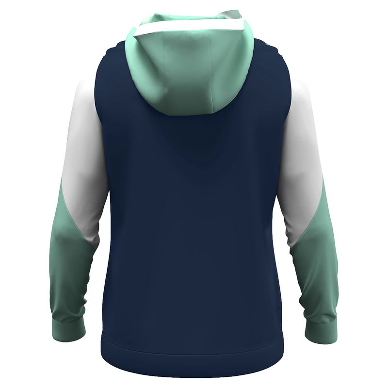 Jako Herren Dynamic Zip Hoodie Langarmtrainingsshirt blau, weiß, minze