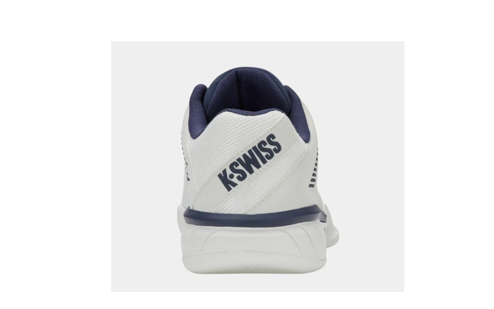 K- Swiss Herren Express Light 3 Carpet Tennisschuh Hallenschuh weiß dunkelblau 47