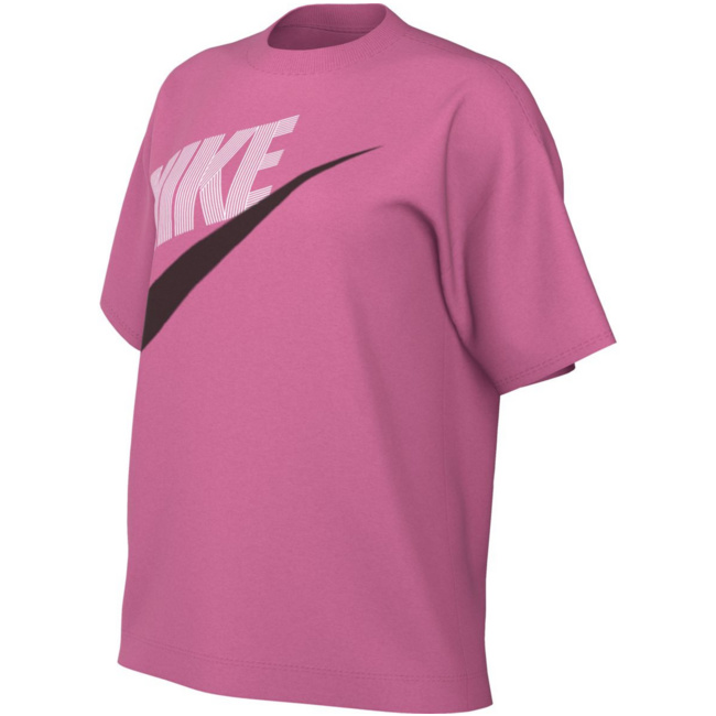 Nike Damen Sportswear T-Shirt Freizeitshirt pink L