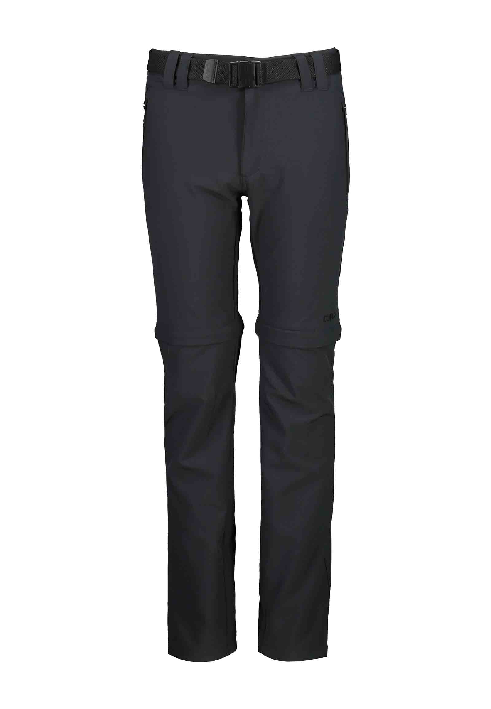 CMP Jungen Pant Zip Off Steghose Outdoorhose Anthrazit 176