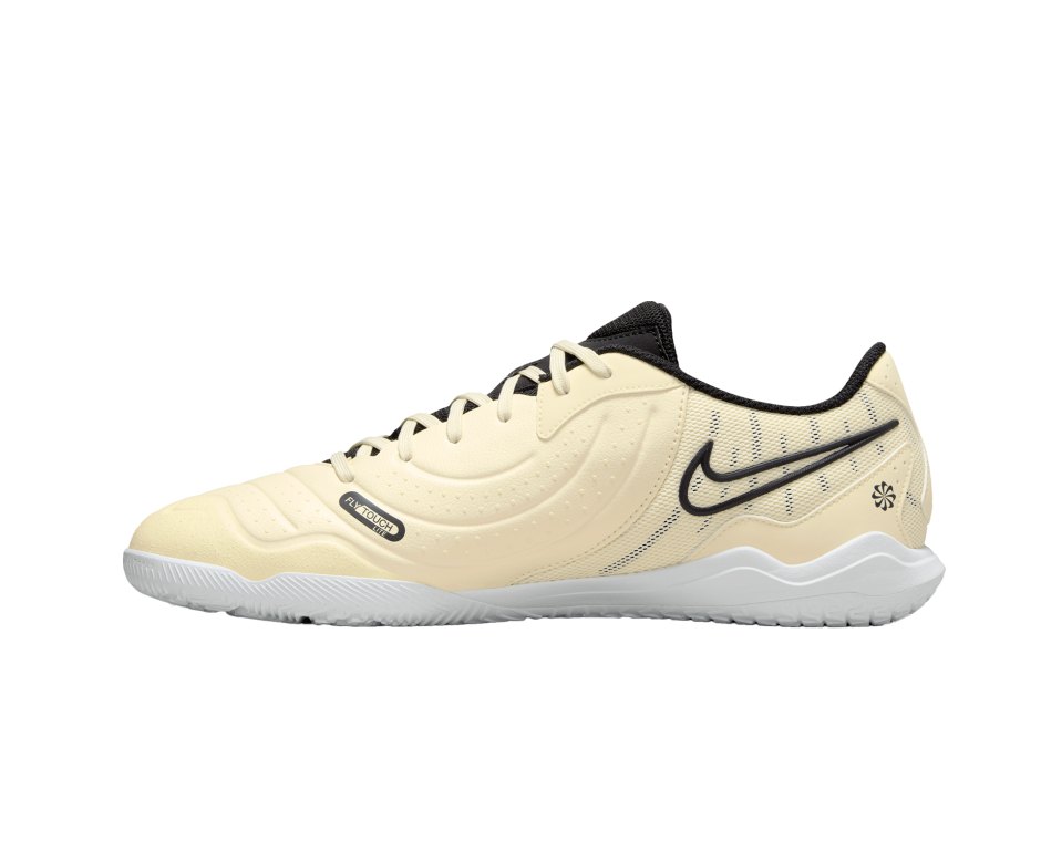 Nike Herren Tiempo Legend 10 Fußballschuh Hallenschuh beige-schwarz