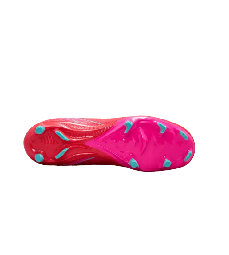 Nike Herren Zoom Superfly 10 Academy FG/MG Fußballschuh rot, pink, türkis