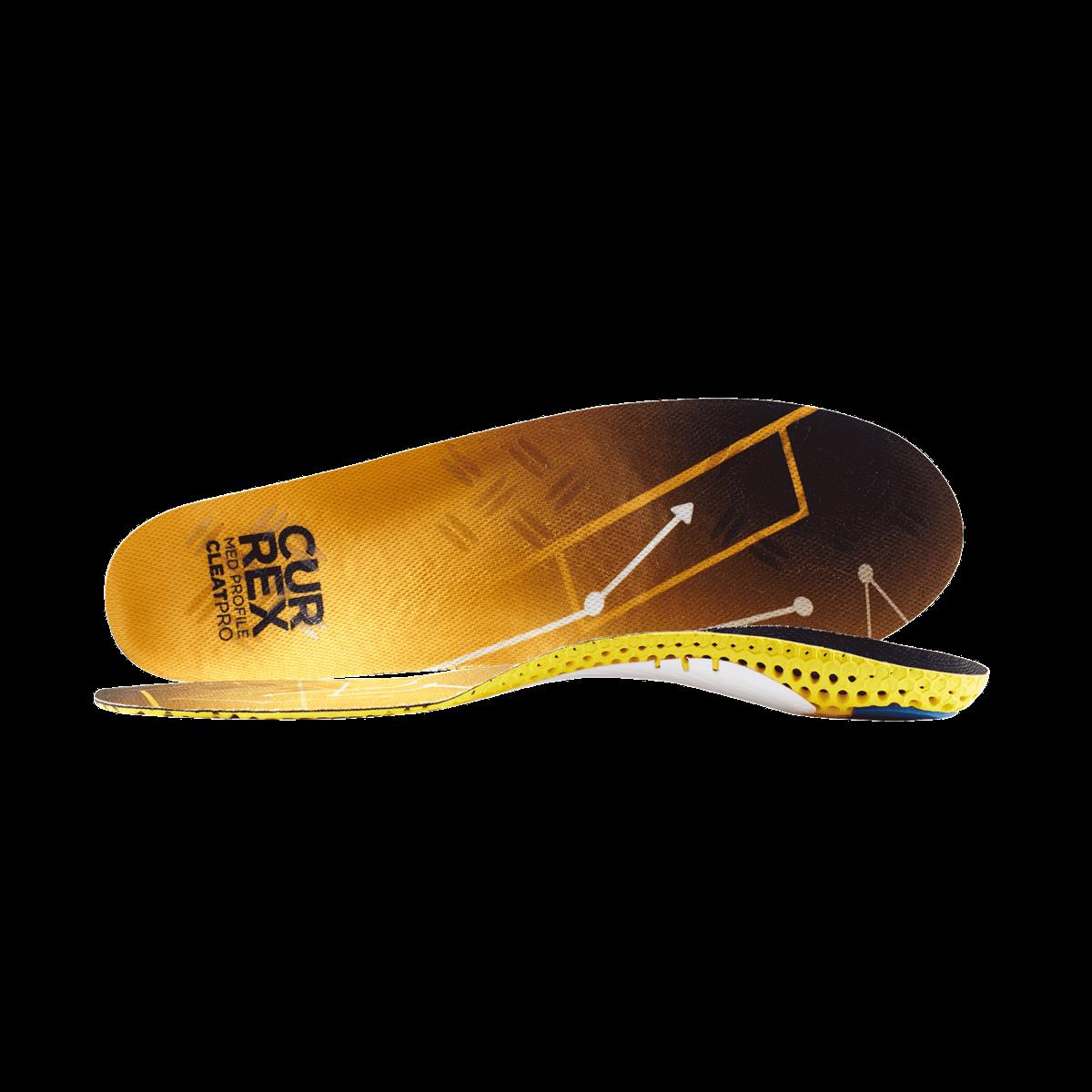 Currex Cleat Pro Fußball Einlegesohle med gelb