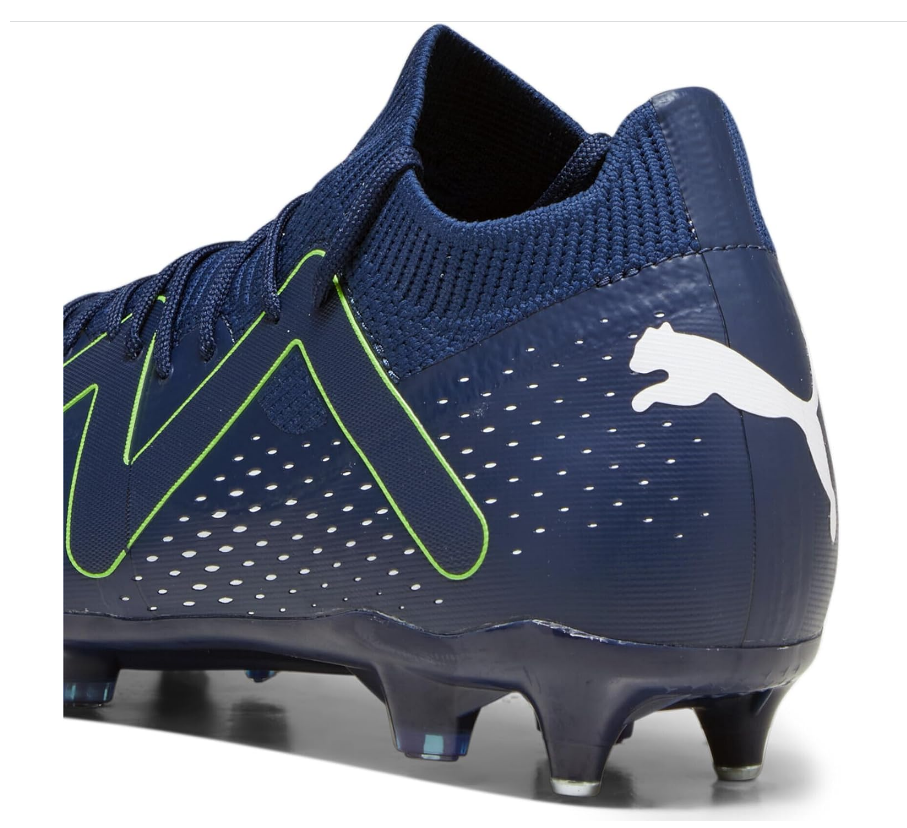 Puma Herren Future Match MxSG Fußballschuh dunkelblau-grün-weiß 47