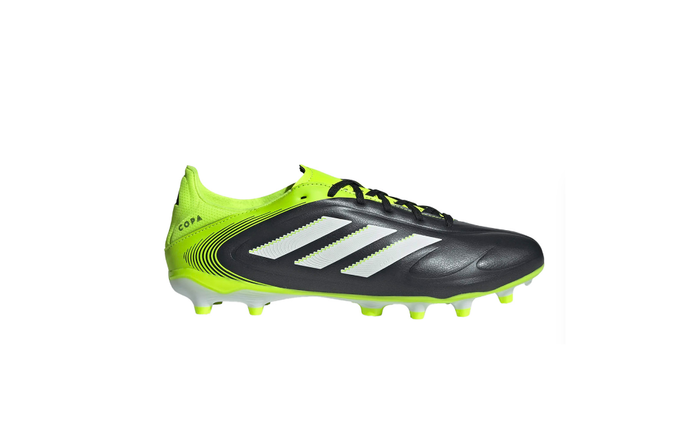 Adidas Herren Copa Pure III League FG/MG Fußballschuh schwarz weiß grün 46