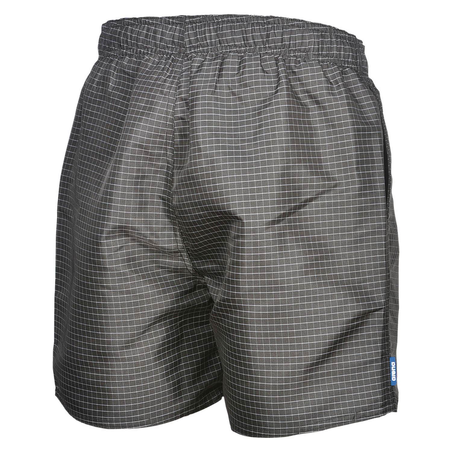 Arena Herren Yarn Dyed Badeshort Schwimmhose schwarz-weiß-blau XXL