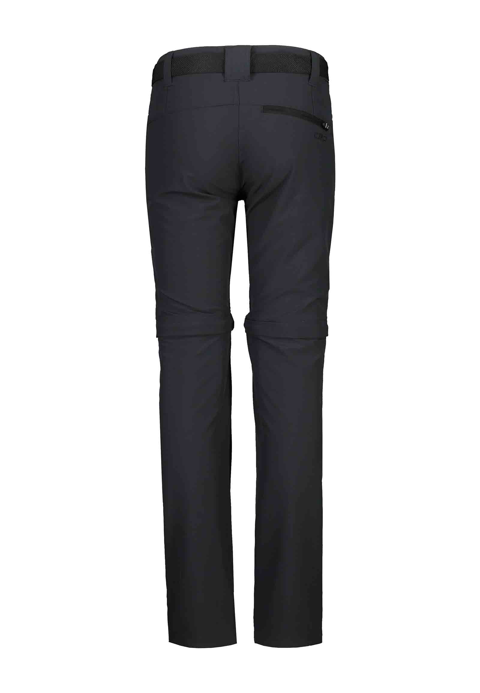 CMP Jungen Pant Zip Off Steghose Outdoorhose Anthrazit 176