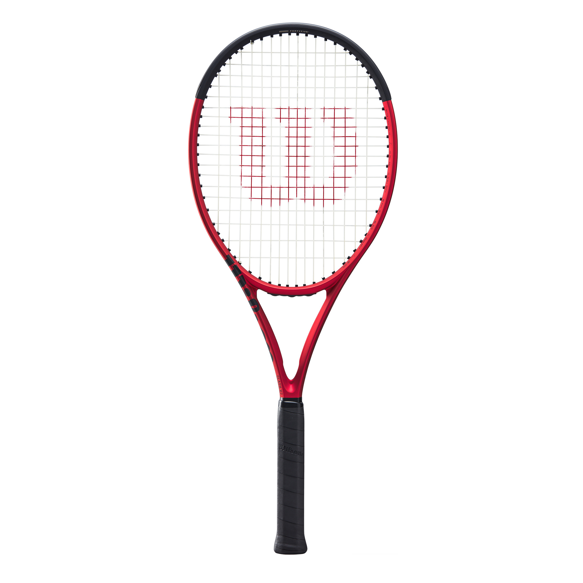 Wilson Clash 100UL V2.0 Tennisschläger besaitet rot L2