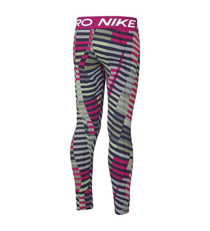 Nike Mädchen Dri-Fit Tight Leggings fireberry-white