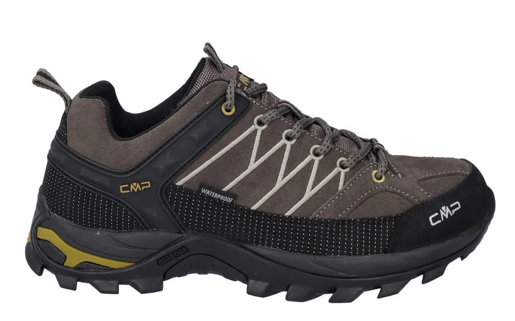 Campangolo Herren Rigel Low Trekking Schuh grau schwarz