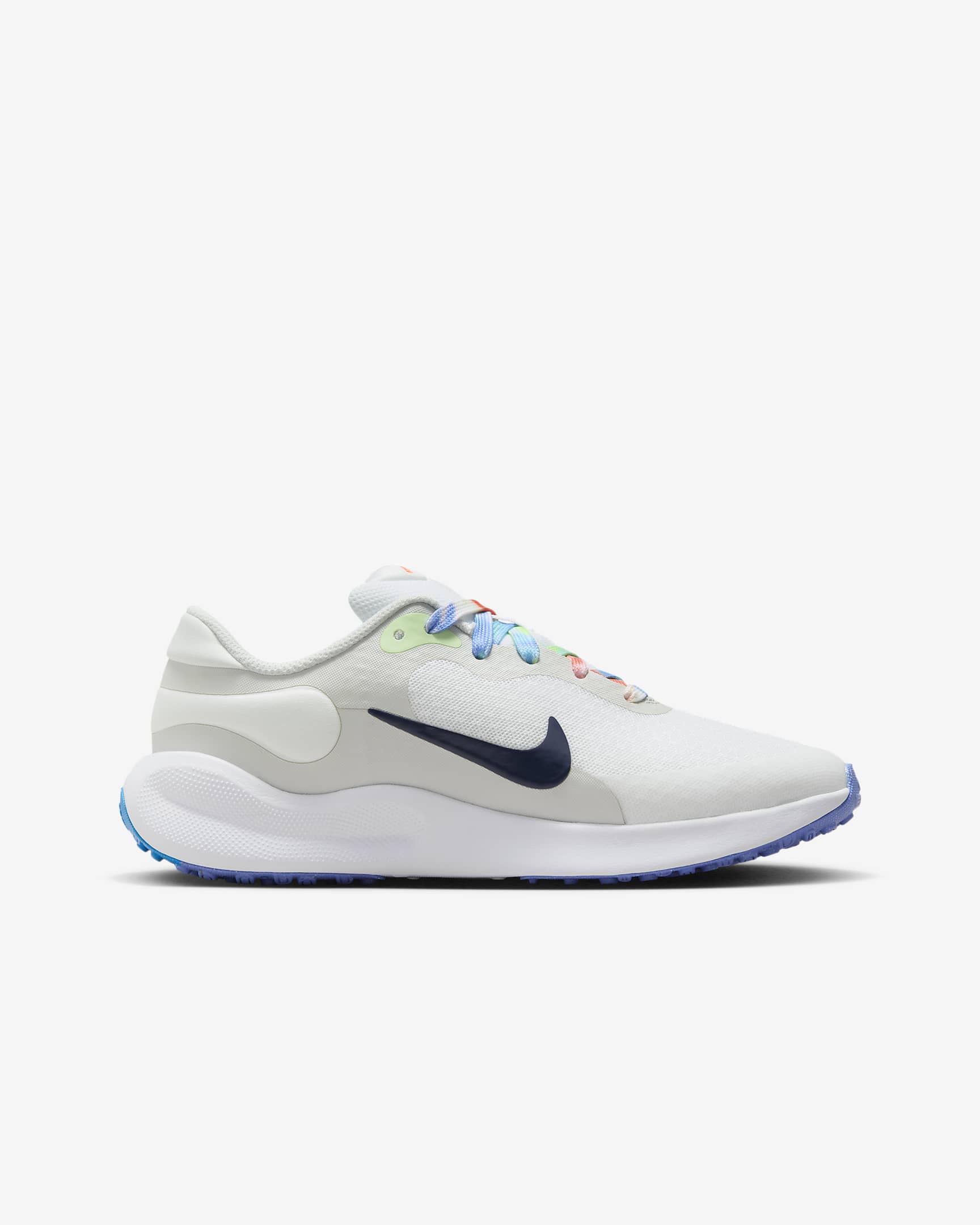 Nike Kinder Revolution 7 Laufschuh Sportschuh weiß-dunkelblau